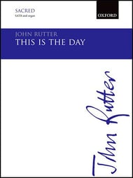 This Is the Day SATB choral sheet music cover Thumbnail
